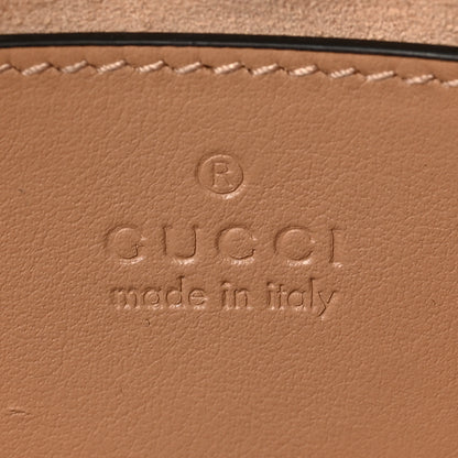 Gucci Calfskin Matelasse Aria Small GG Marmont Chain Shoulder Bag Camelia 7 of 7