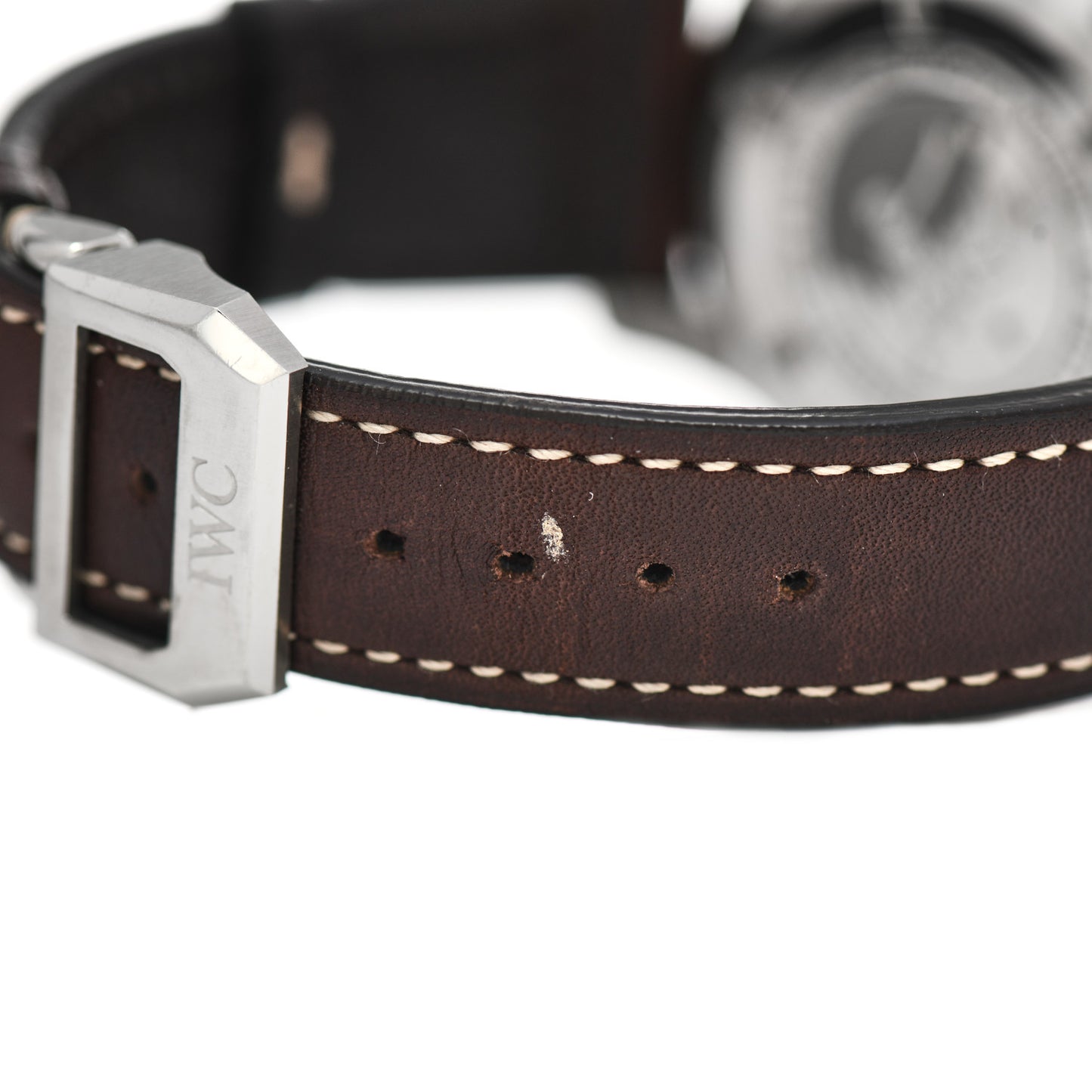 Stainless Steel Calfskin 43mm Pilot "Le Petit Prince" Chronograph Automatic Watch Blue IW377706