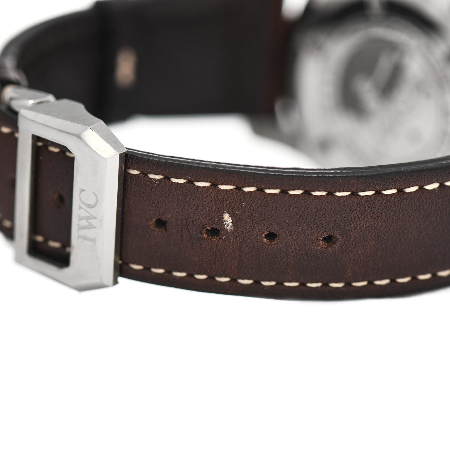 IWC Stainless Steel Calfskin 43mm Pilot "Le Petit Prince" Chronograph Automatic Watch Blue IW377706 5 of 6