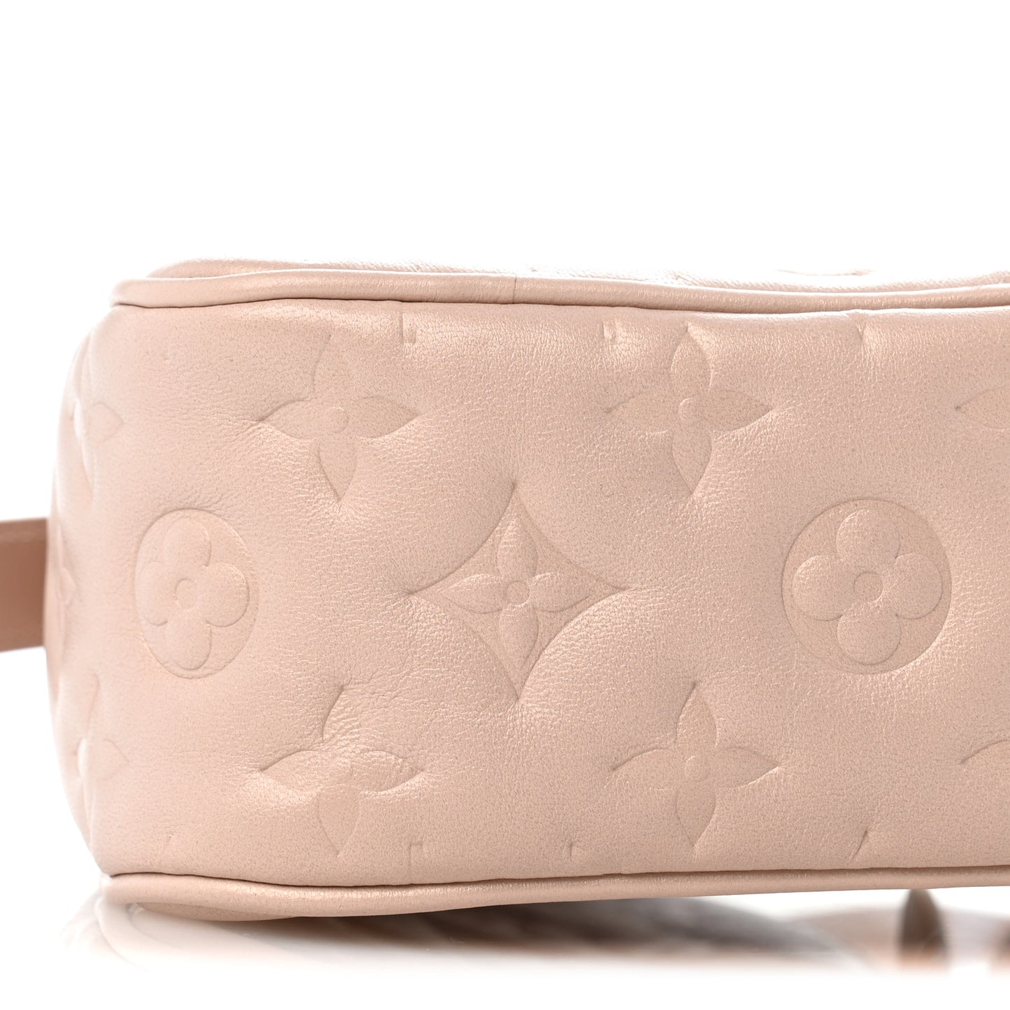 Lambskin Embossed Monogram Fall In Love Sac Coeur Light Pink