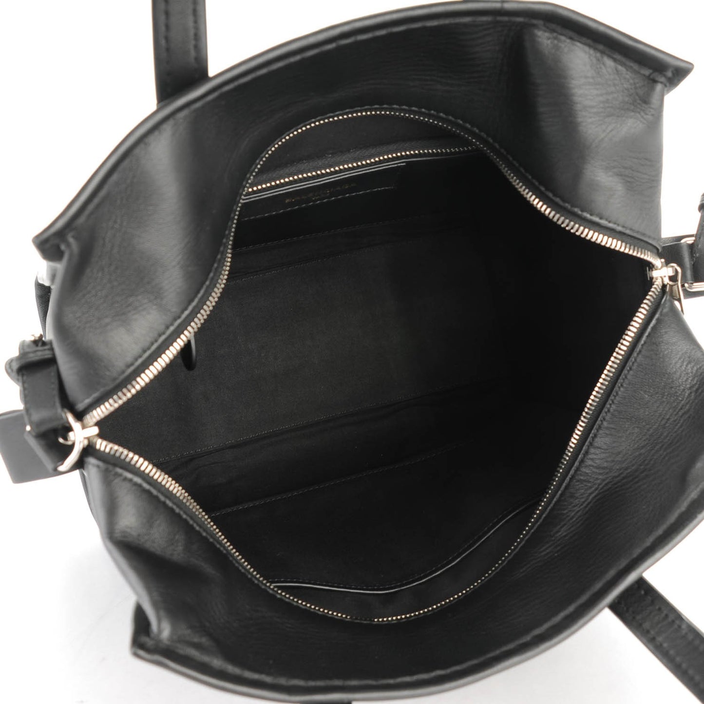 Agneau Small Bazar Shopper Tote Black