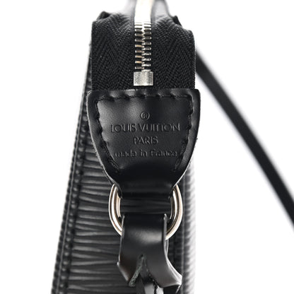 Louis Vuitton Epi Pochette Accessories NM Black 6 of 9