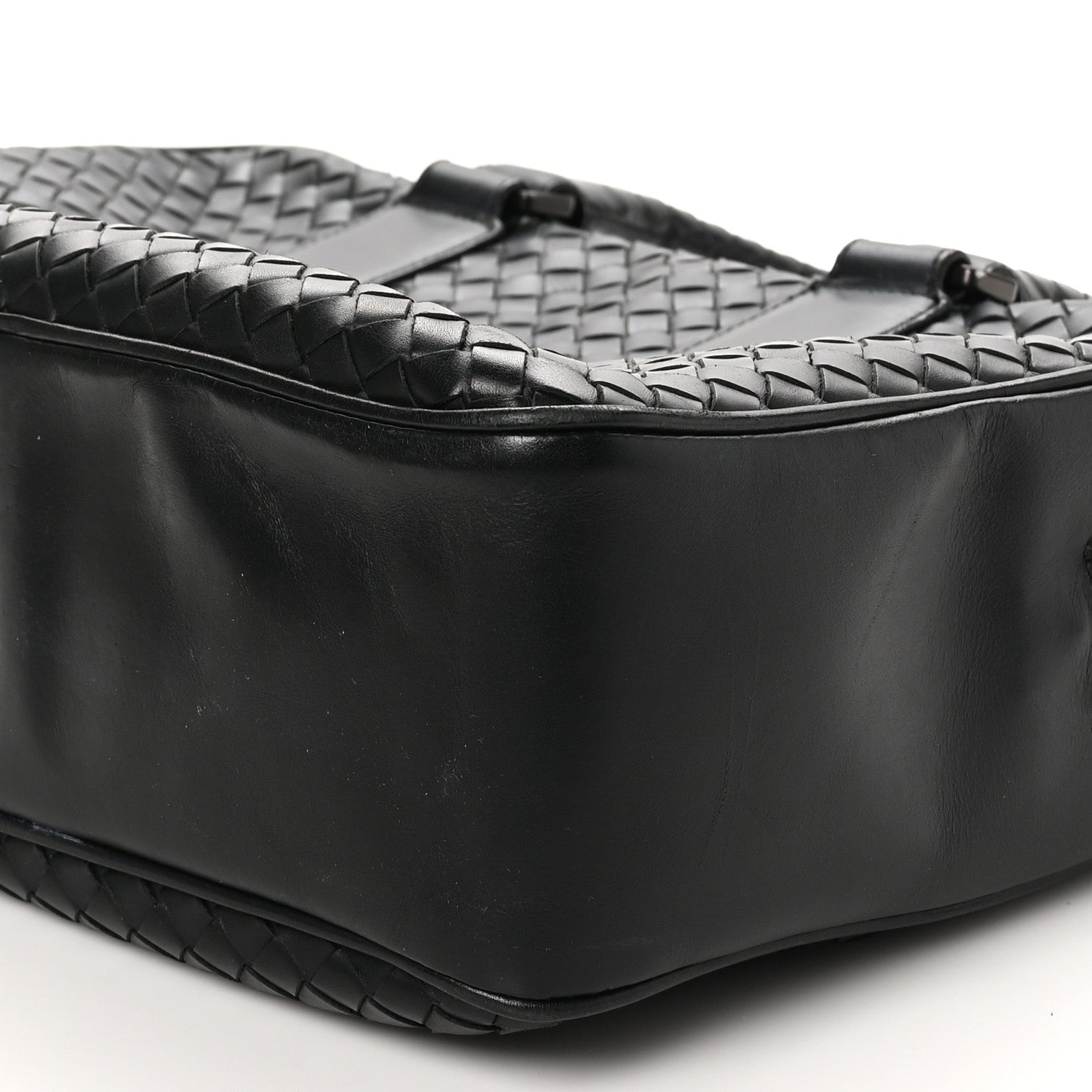 Bottega Veneta Nappa Intrecciato Briefcase Tote Black 10 of 11