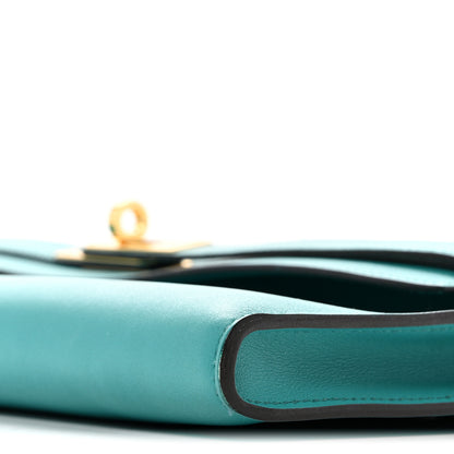 Hermes Swift Kelly Cut Clutch Pochette Vert Verone 10 of 10