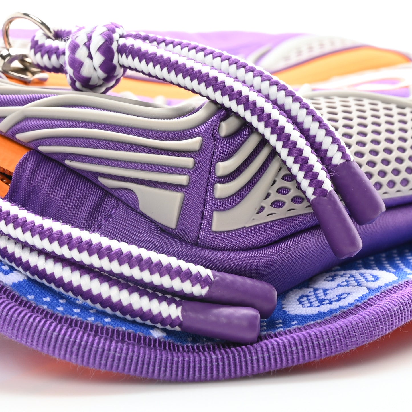 Jersey GG Monogram All Over Sporty Belt Bag Grey White Multicolor
