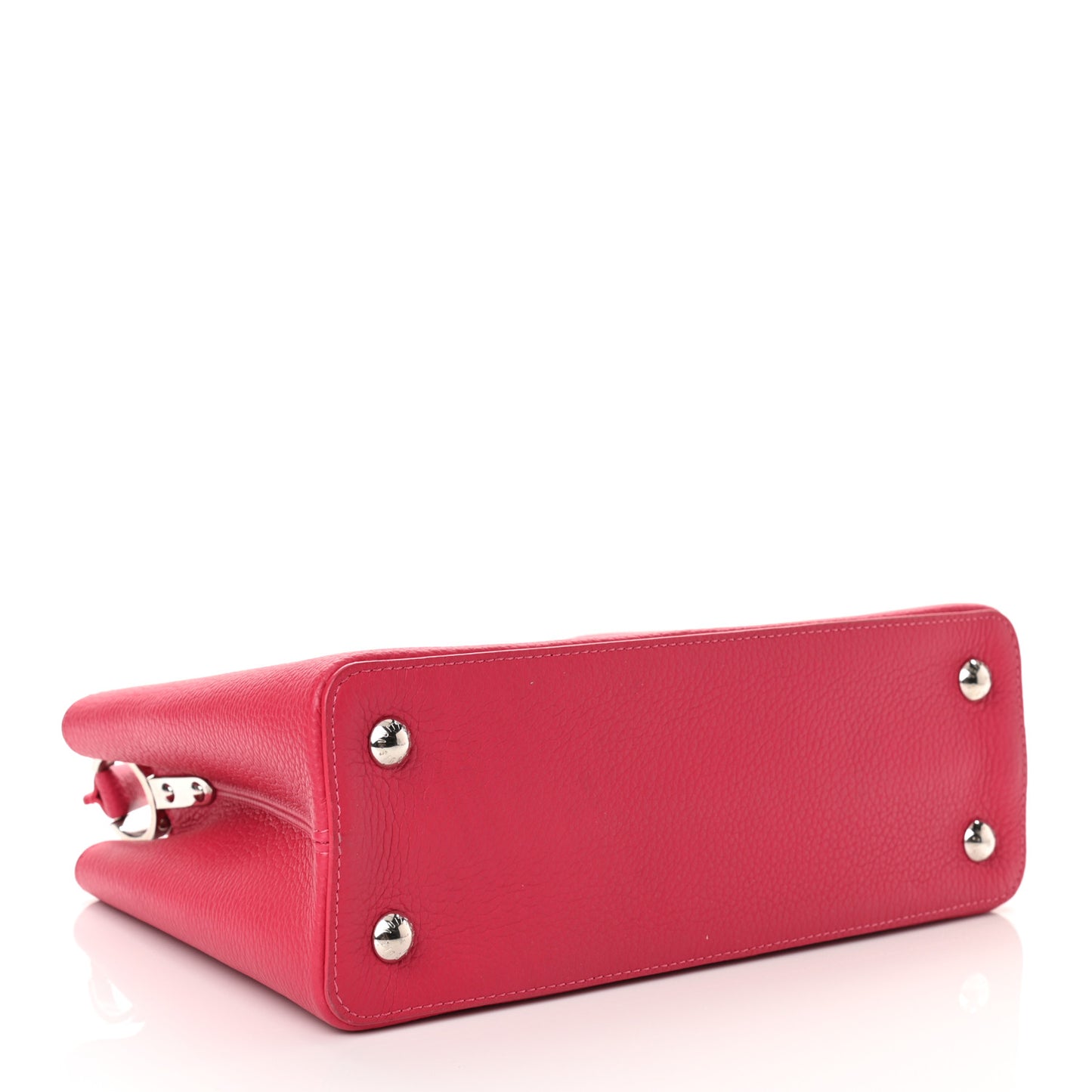 Taurillon Capucines Studs PM Bougainvillea
