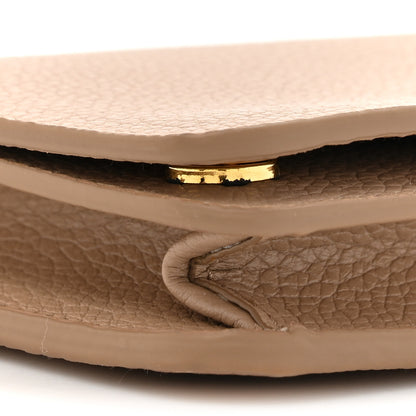 Prada Vitello Daino Metal Chain Wallet Cammeo 10 of 16