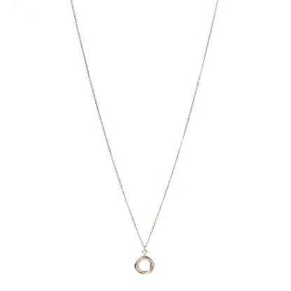 Cartier 18K Pink Yellow White Gold Diamond Trinity Pendant Necklace 1 of 5