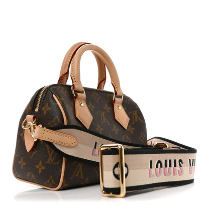 Louis Vuitton Monogram Speedy Bandouliere 20   Black 3 of 9