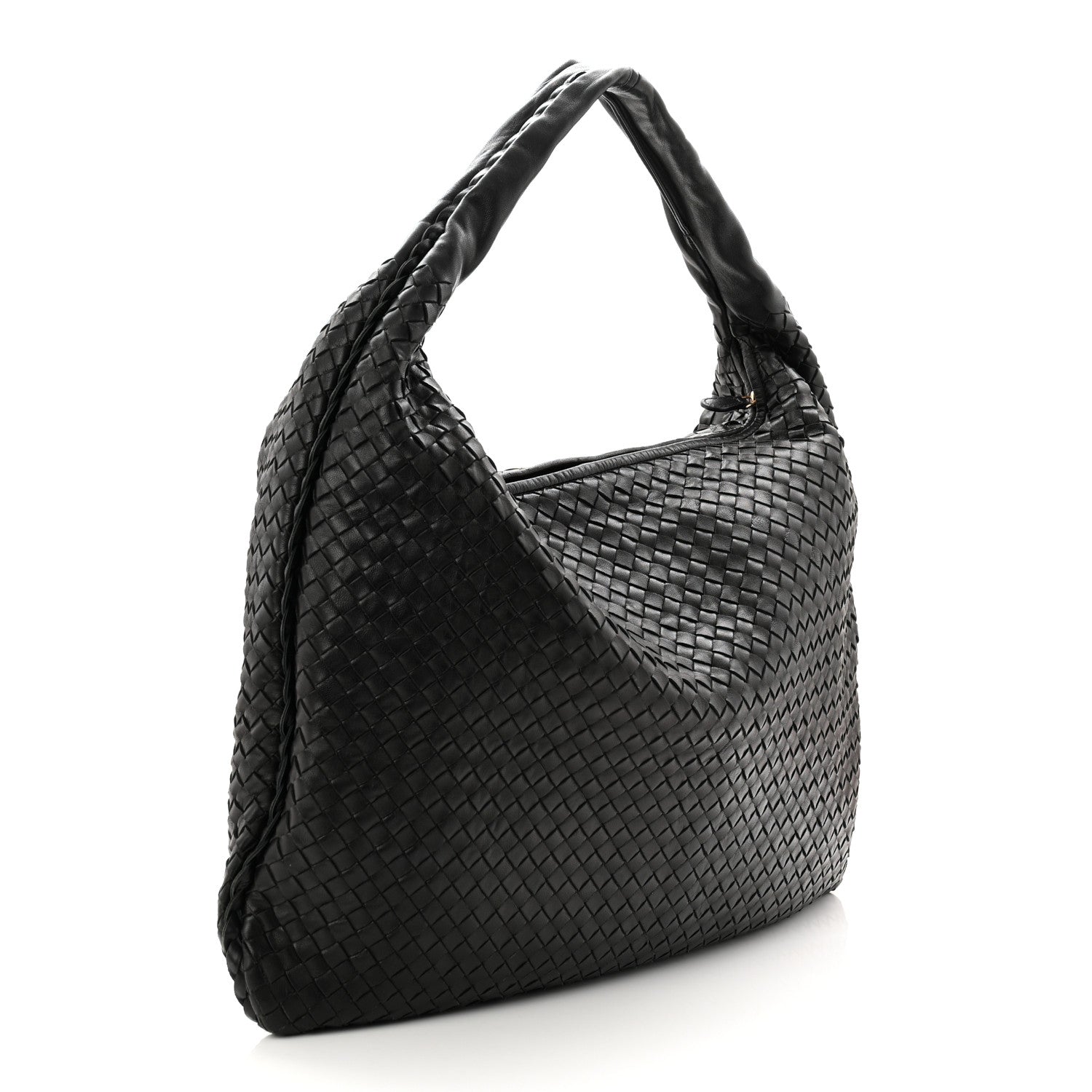 Bottega Veneta Nappa Intrecciato Maxi Veneta Hobo Black 3 of 10
