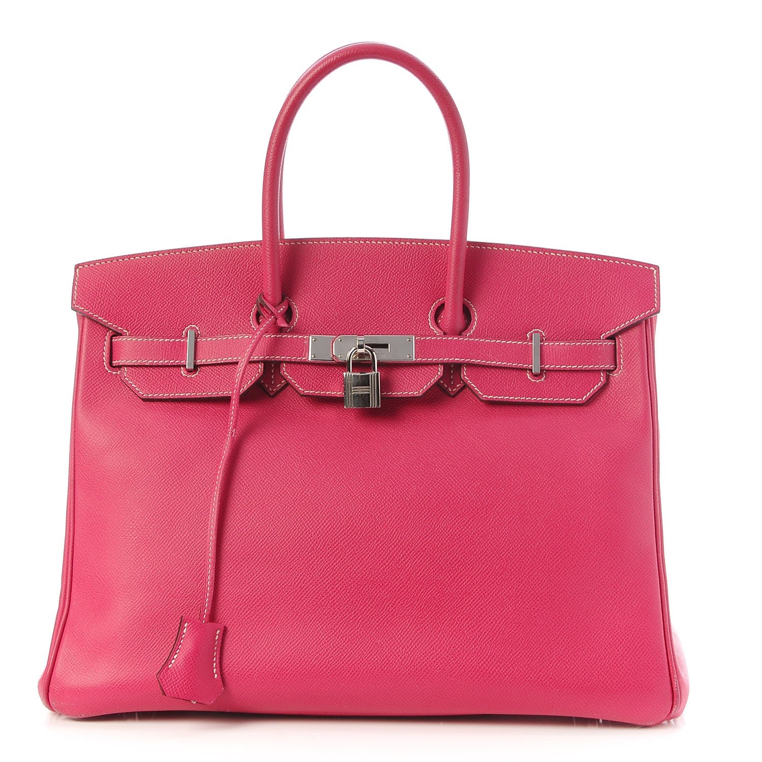 Hermes Epsom Birkin 35 Rose Tyrien 1 of 36
