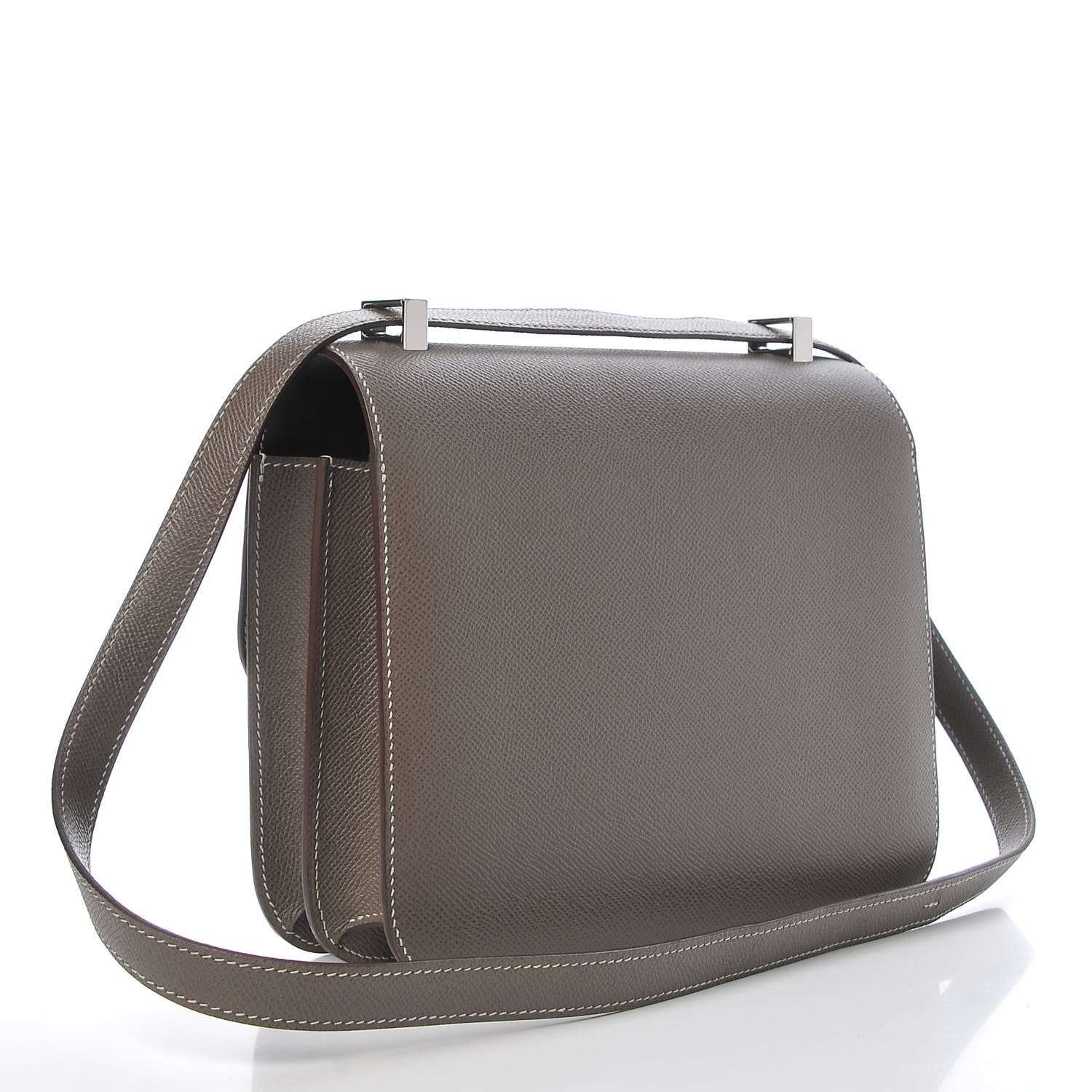 Hermes Epsom Horseshoe Constance 24 Etain Black 3 of 22