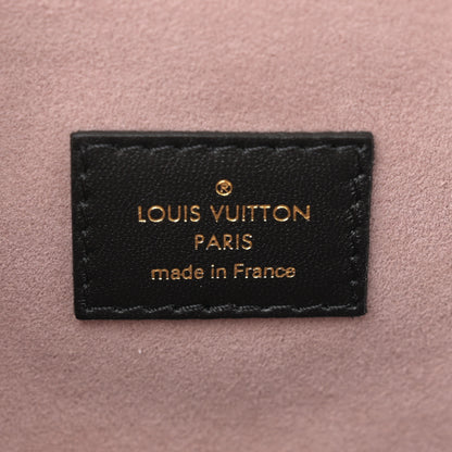 Louis Vuitton Lambskin Embossed Monogram Coussin PM Black 7 of 10