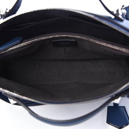 Fendi Vitello Dolce Chain Tail Medium By The Way Boston Bag Blue 6 of 14