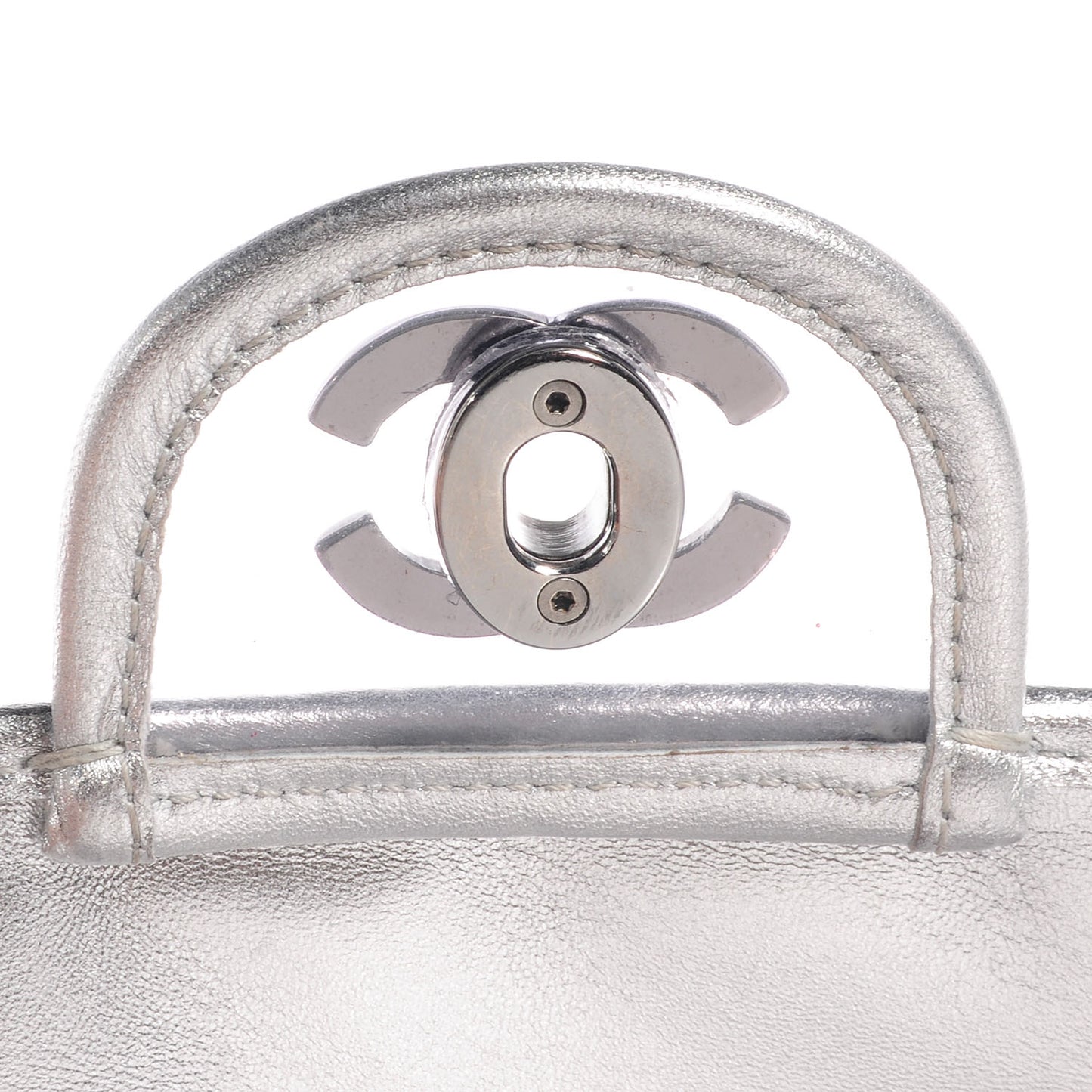 Vinyl Ice Cube Large Flap Bag