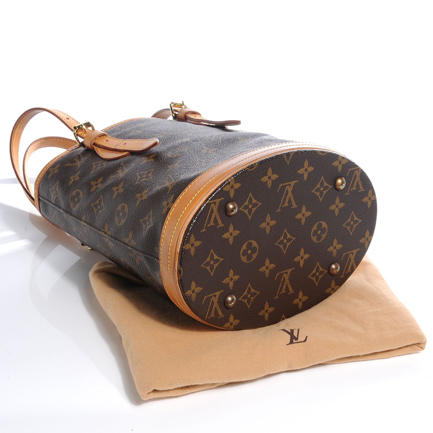 Louis Vuitton Monogram Petit Bucket 23 4 of 10