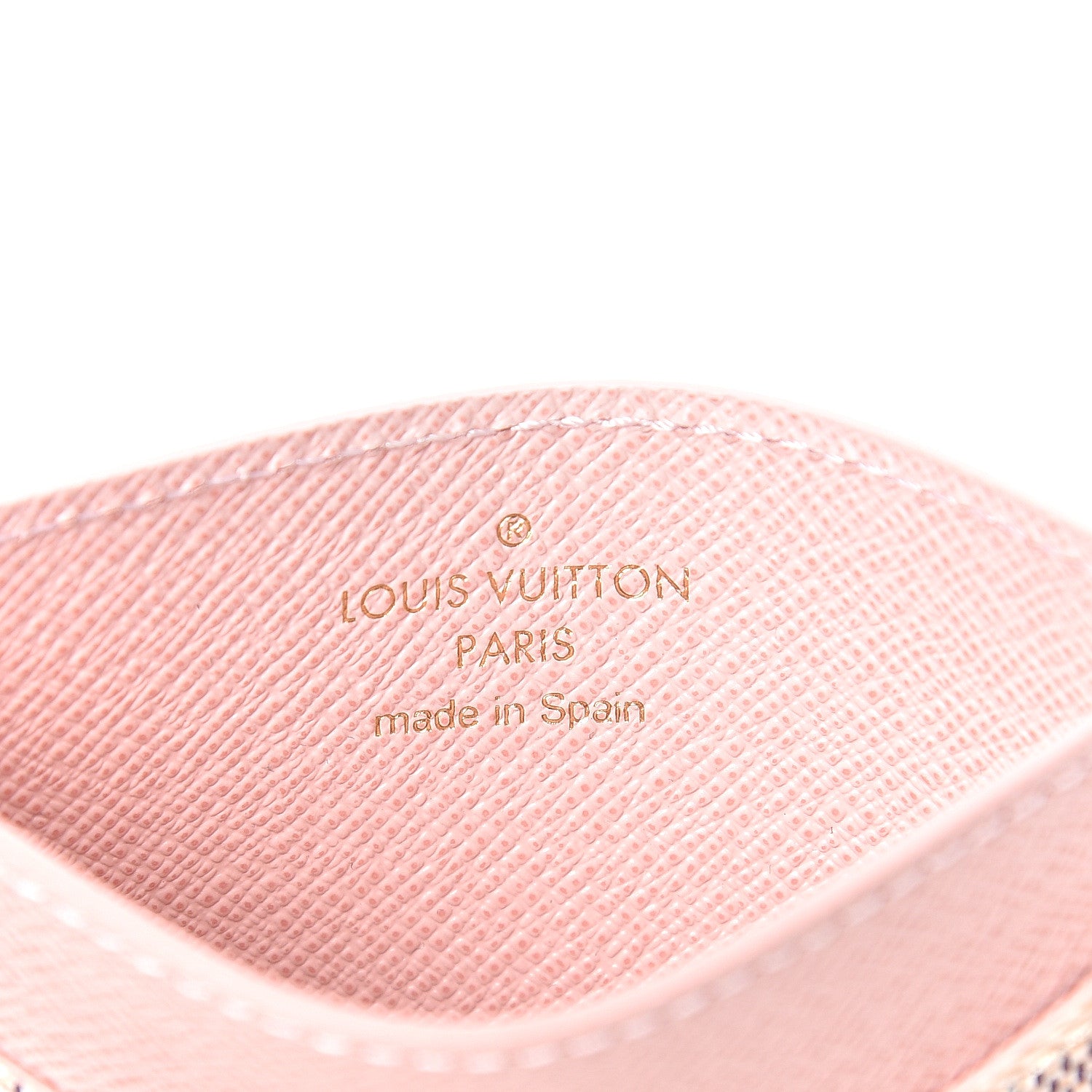 Louis Vuitton Damier Azur Daily Card Holder Rose Ballerine 6 of 8