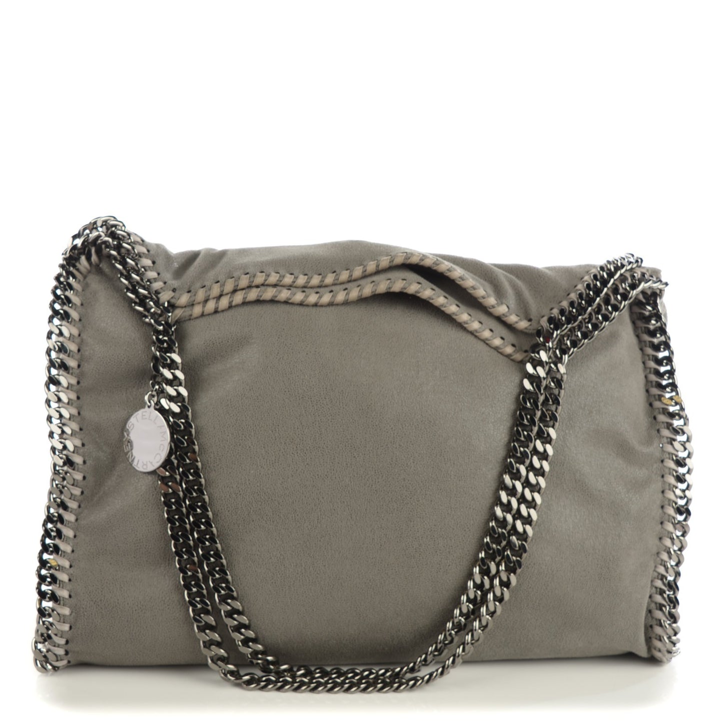Shaggy Deer Small Falabella Tote Grey
