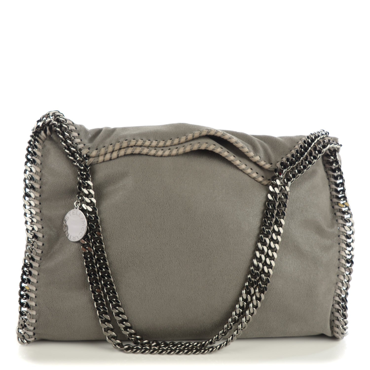Stella McCartney Shaggy Deer Small Falabella Tote Grey 1 of 8