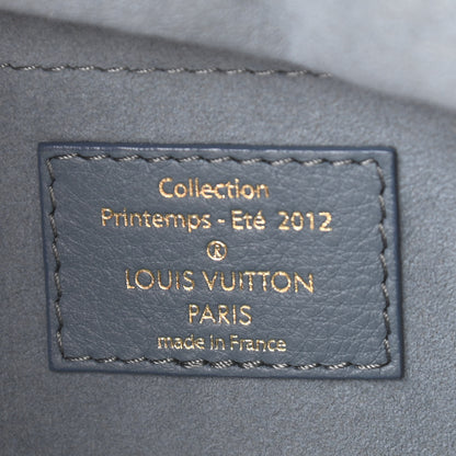 Louis Vuitton Monogram Denim Pochette Round Blue 6 of 10