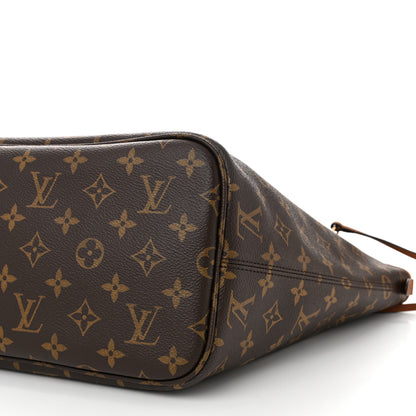 Louis Vuitton Monogram Calfskin Neo Neverfull Inside Out MM Tan 16 of 17