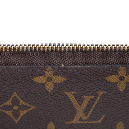 Louis Vuitton Monogram Zippy Wallet Fuchsia 7 of 9