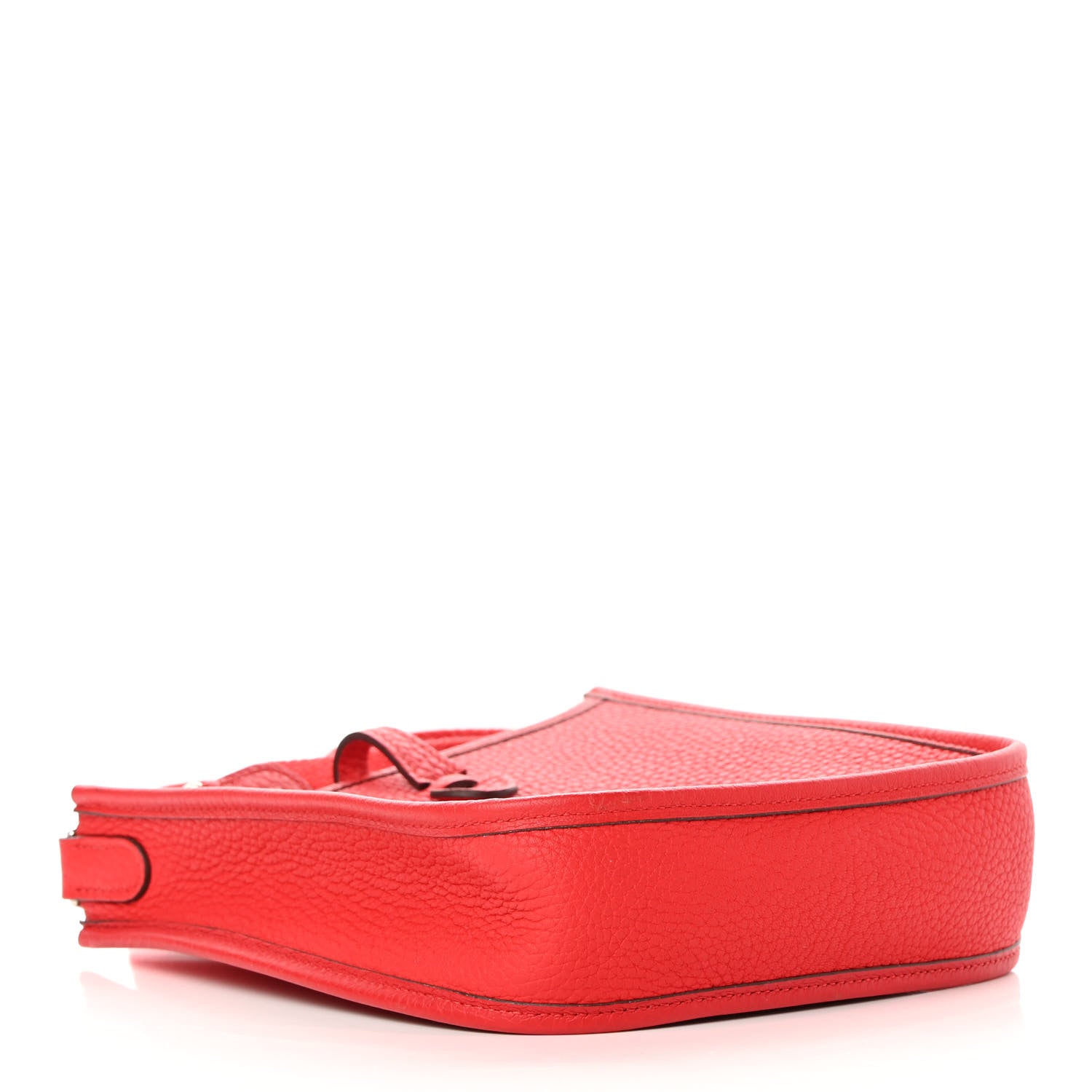 Hermes Taurillon Clemence Evelyne TPM Rouge De Coeur 4 of 15
