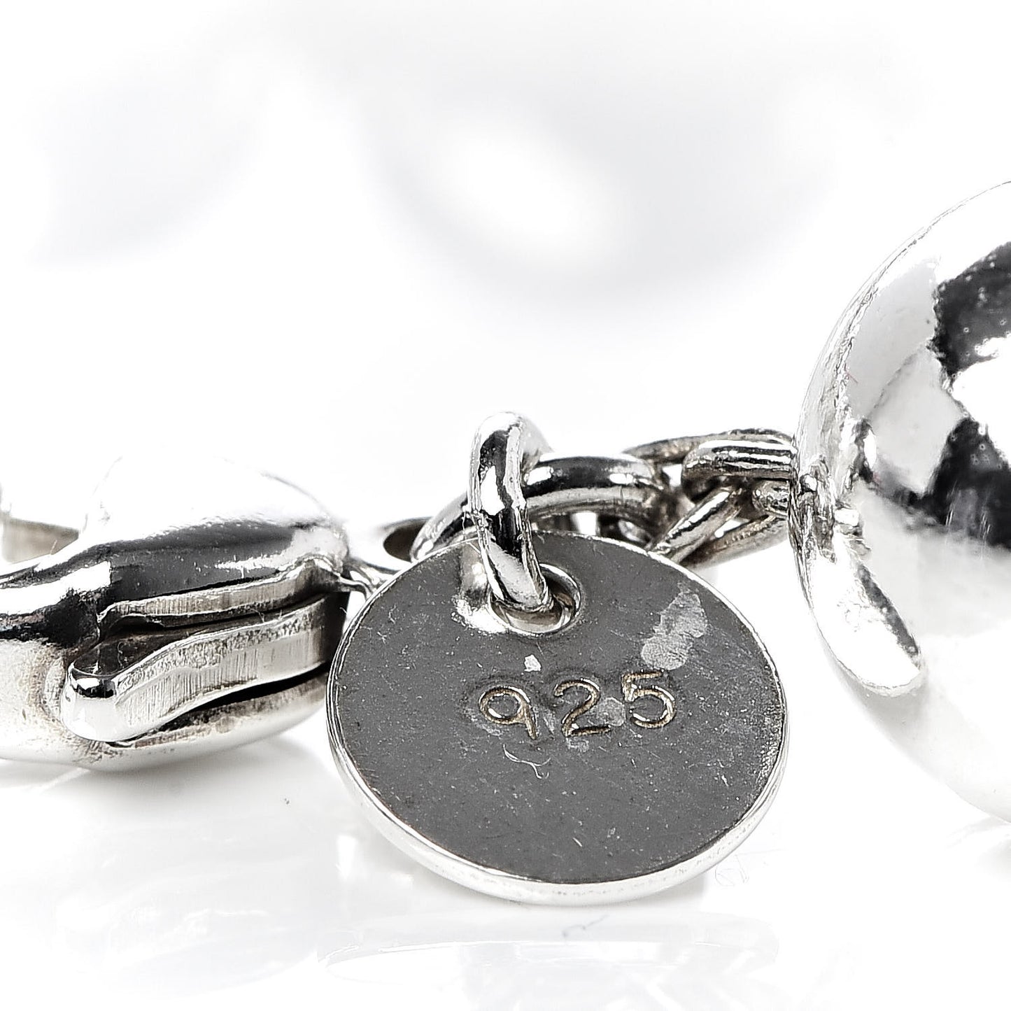 Sterling Silver 10mm HardWear Ball Bracelet