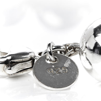 Tiffany Sterling Silver 10mm HardWear Ball Bracelet 5 of 6