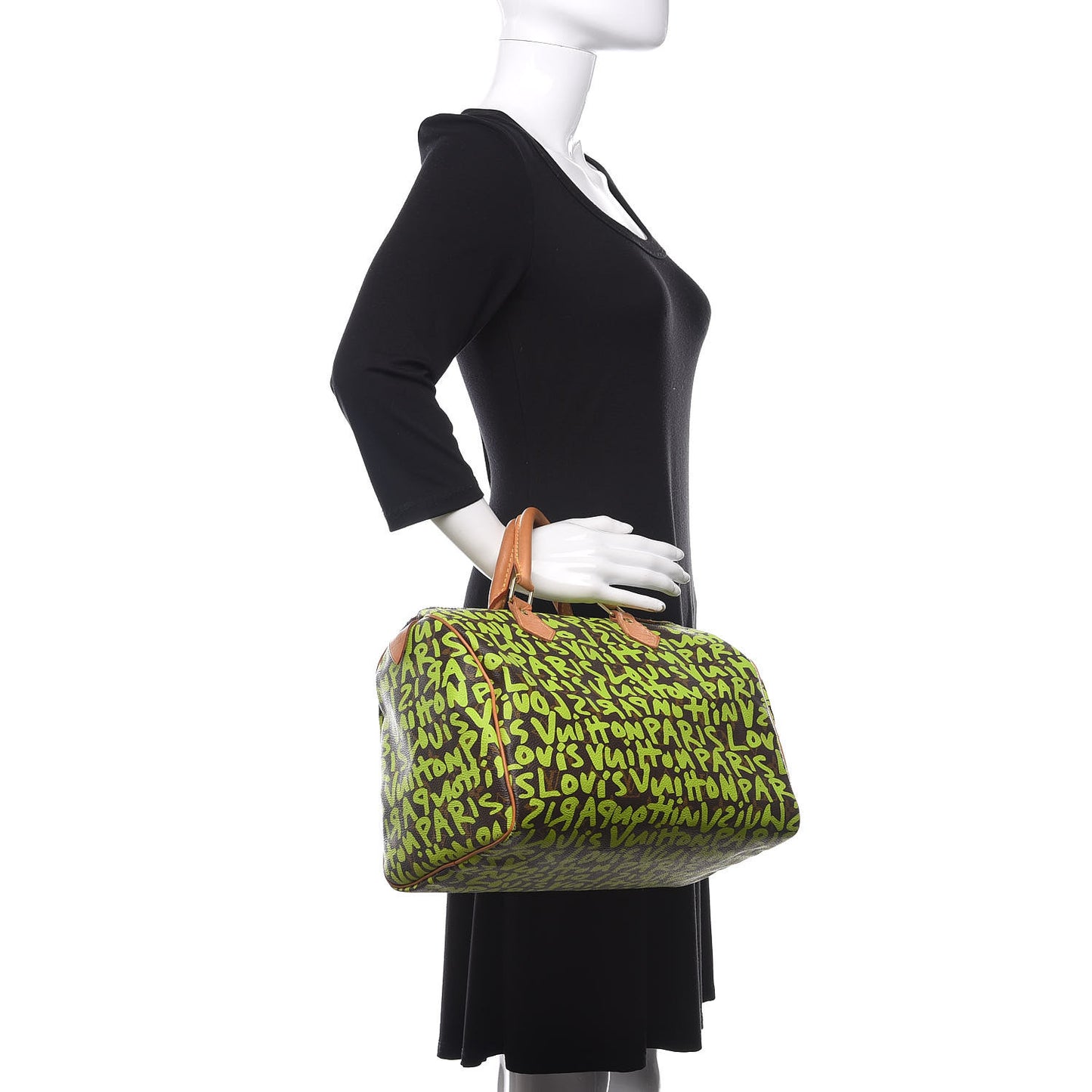 Monogram Graffiti Speedy 30 Green