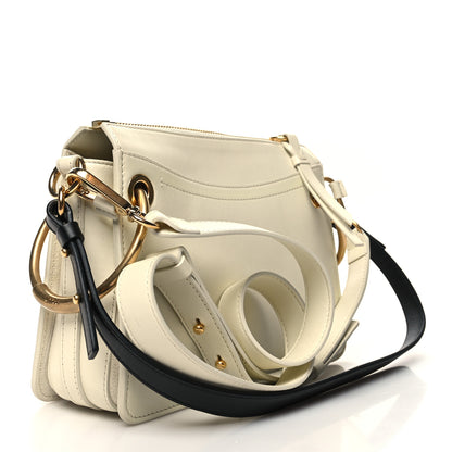 Chloe Calfskin Medium Roy Bag Natural White 3 of 12