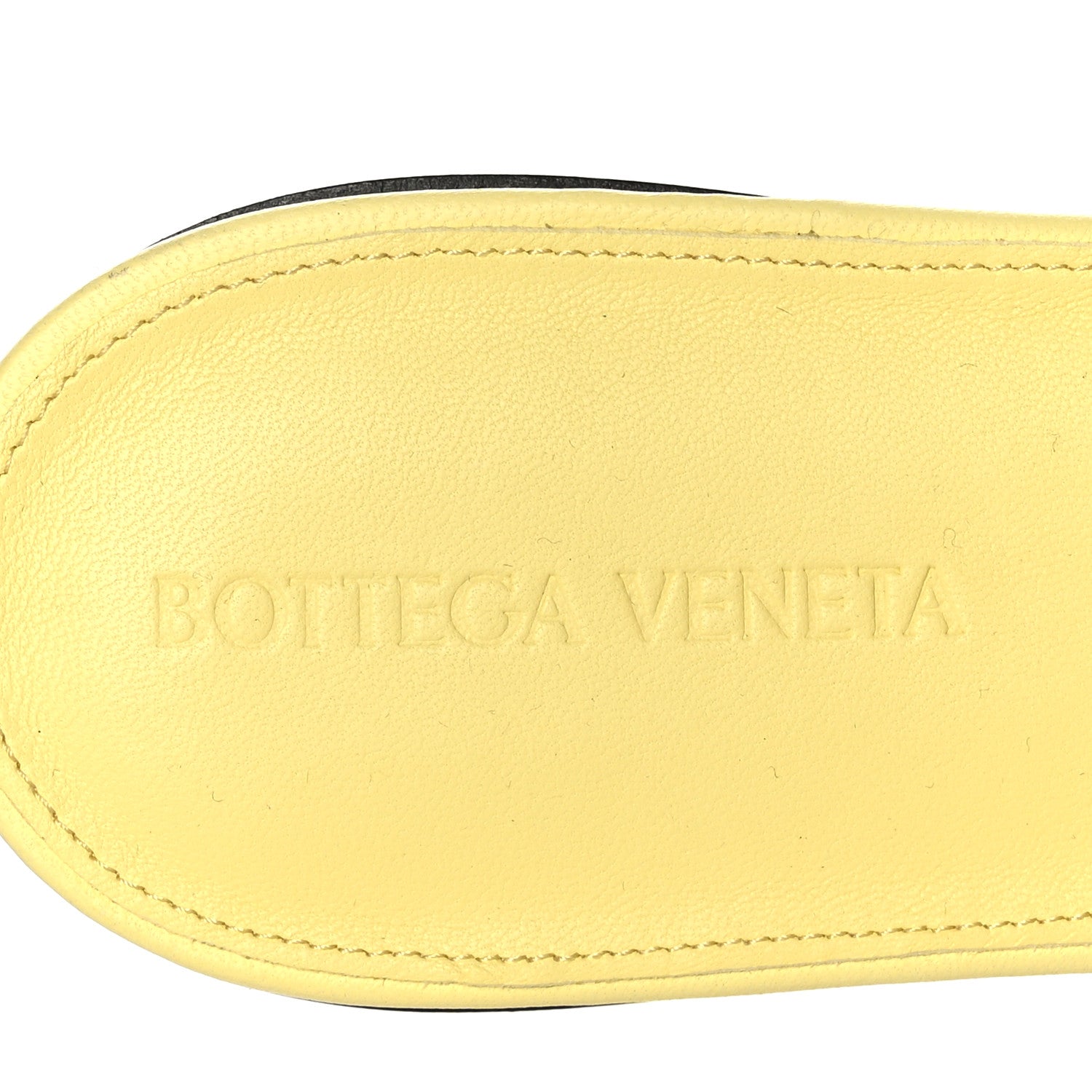 Bottega Veneta Nappa Maxi Intrecciato Lido Flat Sandals 39.5 Lemonade 6 of 7