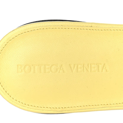 Bottega Veneta Nappa Maxi Intrecciato Lido Flat Sandals 39.5 Lemonade 6 of 7