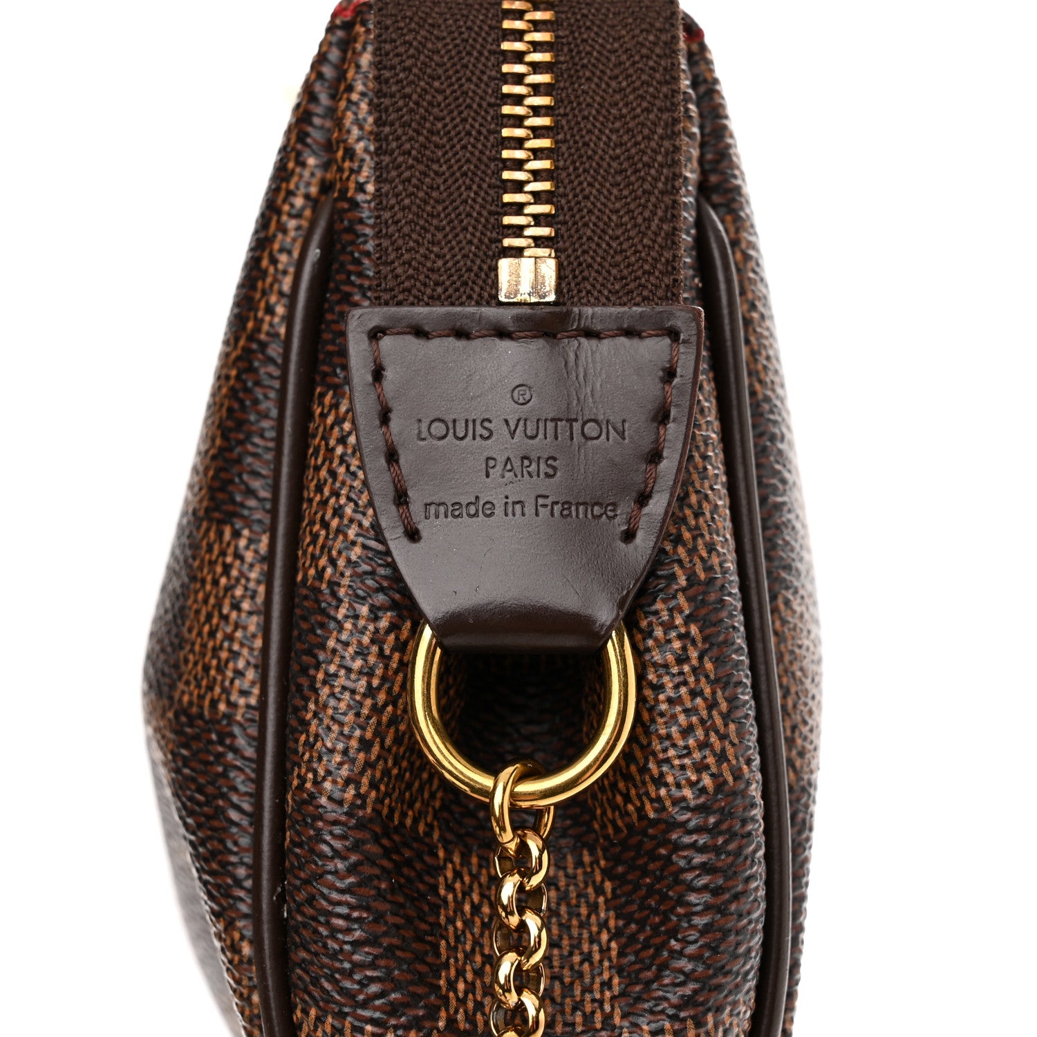 Louis Vuitton Damier Ebene Eva Clutch 6 of 11