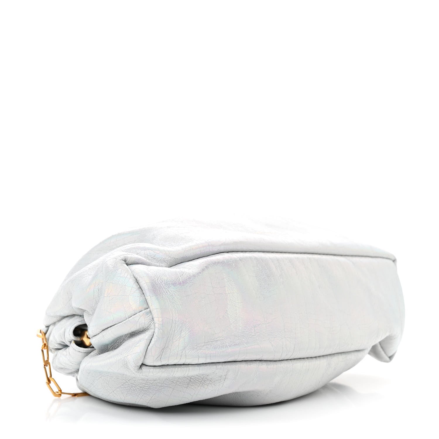 Mansur Gavriel Iridescent Calfskin Mini Cloud Chain Clutch Iride 5 of 10
