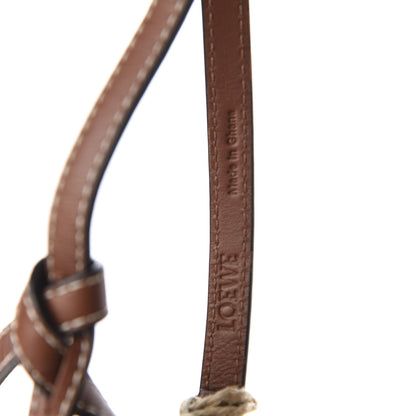 Loewe Raffia Calfskin Shell Tote Tan 8 of 10