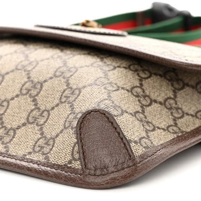 Gucci GG Supreme Monogram Neo Vintage Web Belt Bag Brown 10 of 10