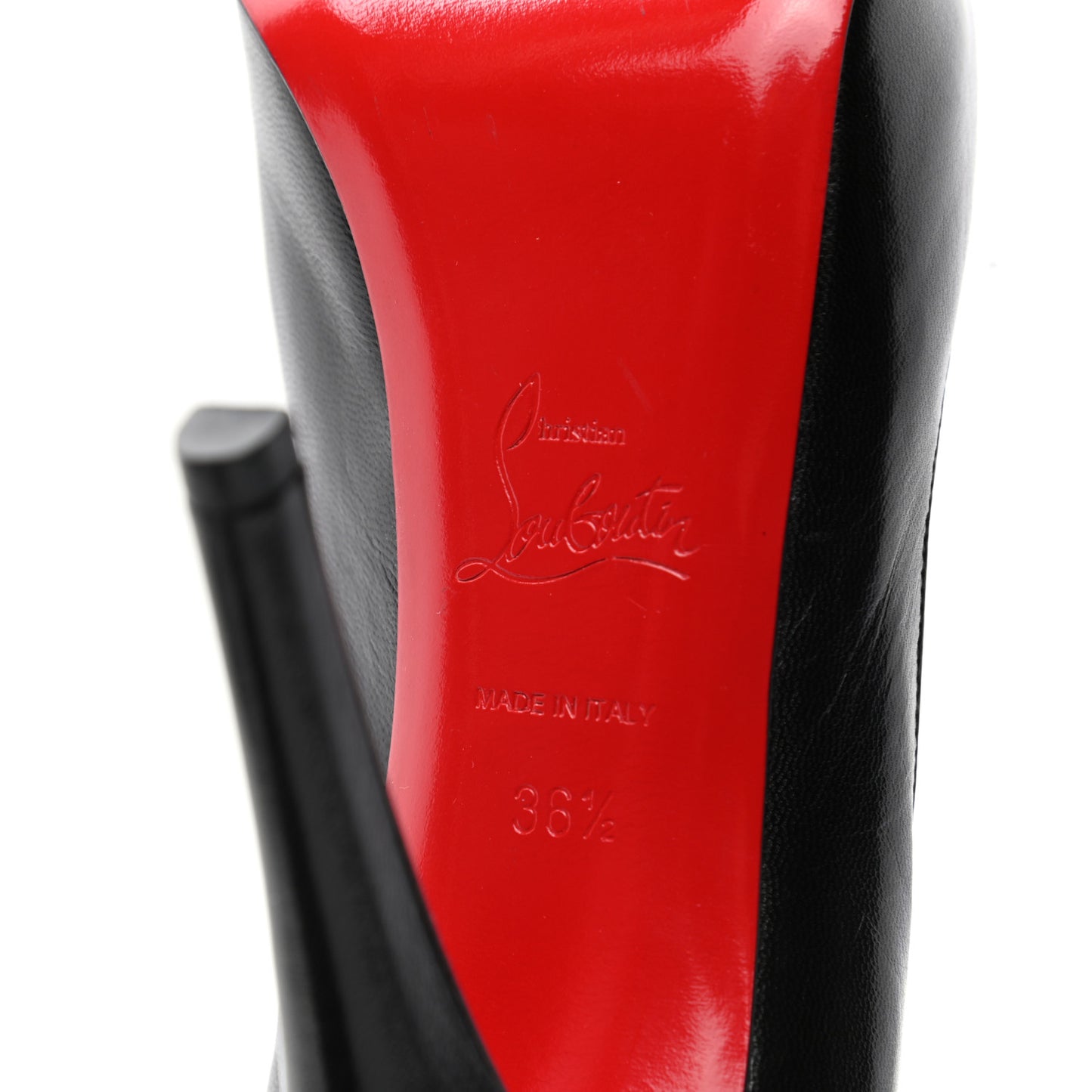 Kid Very Prive 120 Pumps 36.5 Black Red