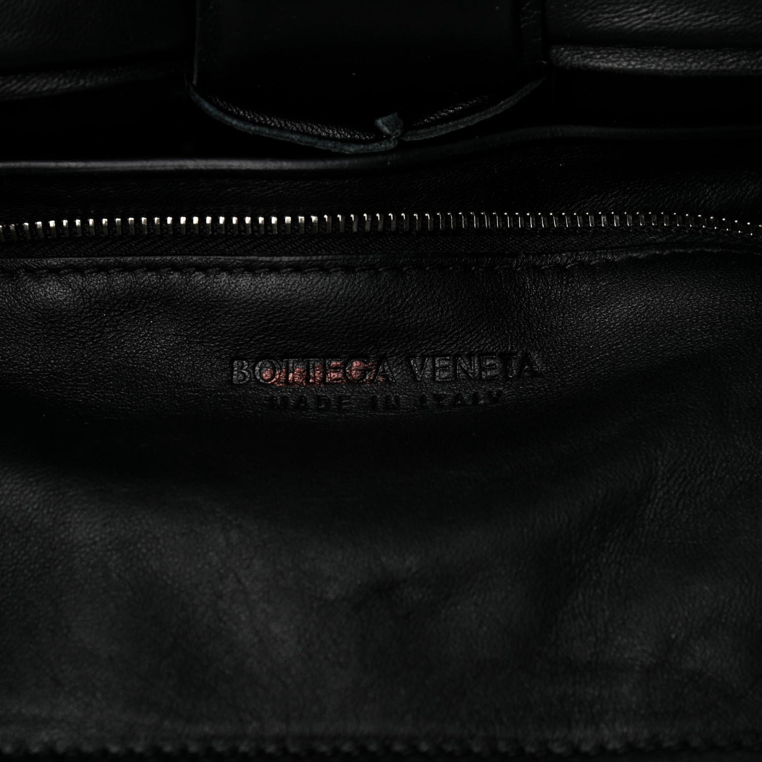 Bottega Veneta Lambskin Maxi Intreccio Padded Chain Cassette Crossbody Bag Black 6 of 10