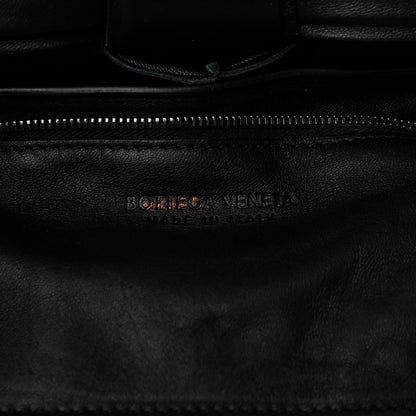 Bottega Veneta Lambskin Maxi Intreccio Padded Chain Cassette Crossbody Bag Black 6 of 10
