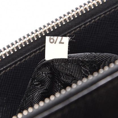 Prada Saffiano Small Galleria Double Zip Tote Black 8 of 15