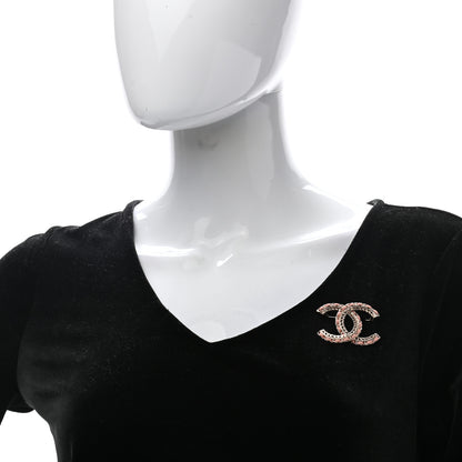 Chanel Lambskin Chain CC Brooch Pink Gold 2 of 5
