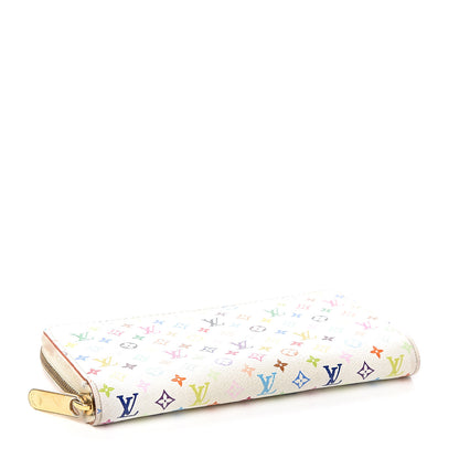 Louis Vuitton Monogram Multicolor Zippy Wallet White 3 of 11
