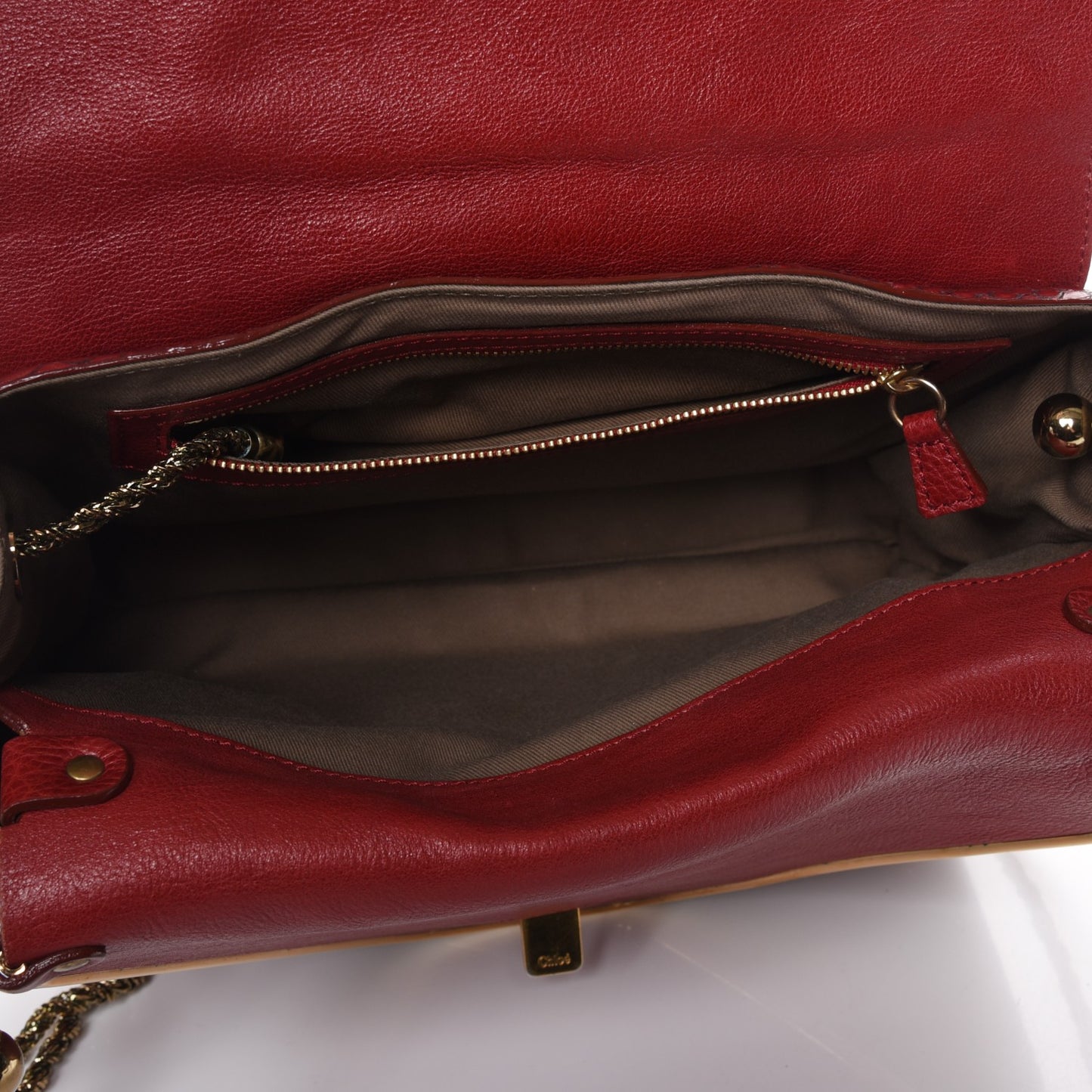 Python Sally Flap Bag Red