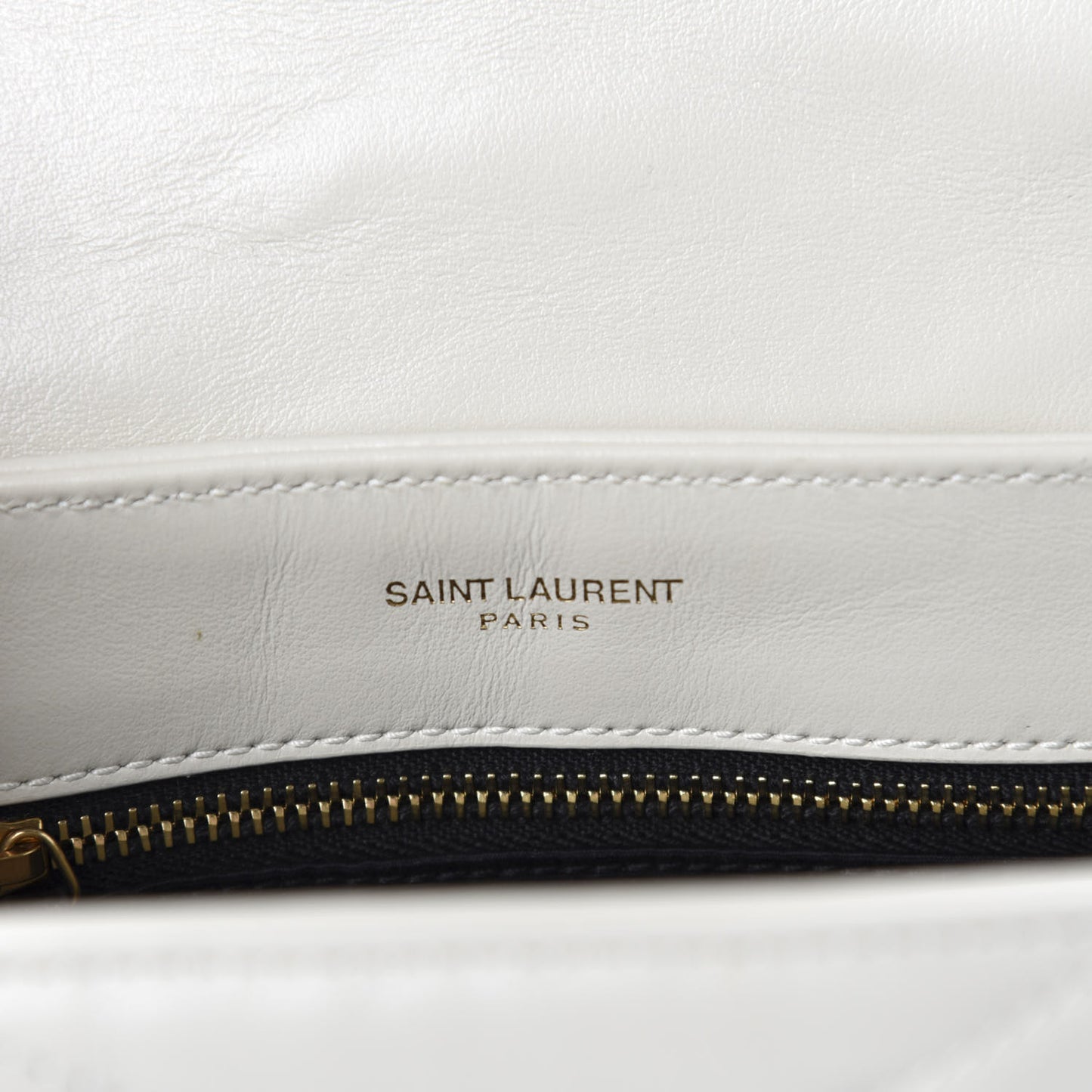 Calfskin Y Quilted Monogram Toy Loulou Crossbody Bag Ivory