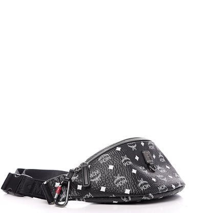 MCM Visetos Stark Belt Bag Black 3 of 7