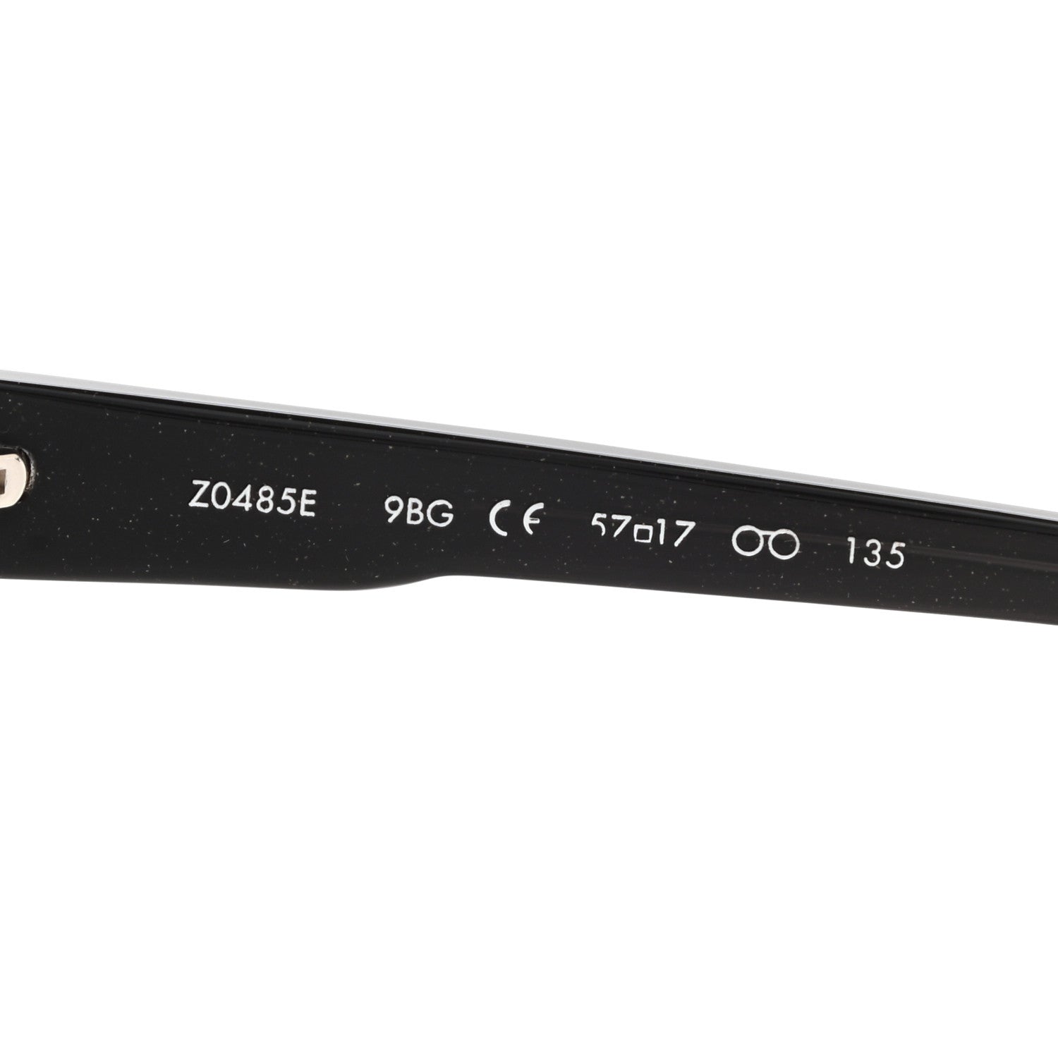 Louis Vuitton Acetate Hortensia Sunglasses Z0485E Black Glitter 6 of 8