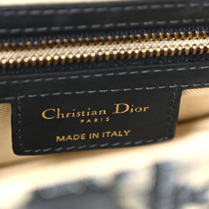 Christian Dior Oblique Saddle Bag Blue 6 of 10