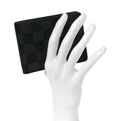 Louis Vuitton Damier Graphite Slender ID Wallet 2 of 9