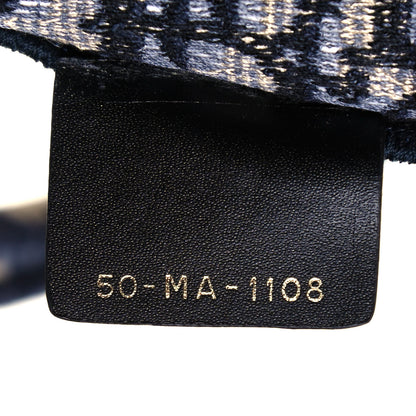 Christian Dior Oblique Book Tote Blue Multicolor 7 of 13